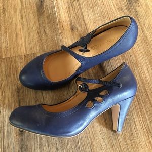 Navy Mary Jane Heel (ModCloth)